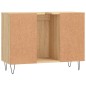 vidaXL Badschrank Sonoma-Eiche 80x33x60 cm Holzwerkstoff vidaXL Badschrank Sonoma-Eiche 80x33x60 cm Holzwerkstoff