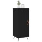 vidaXL Sideboard Schwarz 34,5x34x90 cm Holzwerkstoff vidaXL Sideboard Schwarz 34,5x34x90 cm Holzwerkstoff