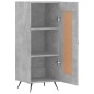vidaXL Sideboard Betongrau 34,5x34x90 cm Holzwerkstoff vidaXL Sideboard Betongrau 34,5x34x90 cm Holzwerkstoff