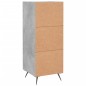 vidaXL Sideboard Betongrau 34,5x34x90 cm Holzwerkstoff vidaXL Sideboard Betongrau 34,5x34x90 cm Holzwerkstoff