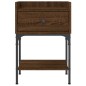 vidaXL Nachttische 2 Stk. Braun Eichen-Optik 40,5x31x60 Holzwerkstoff vidaXL Nachttische 2 Stk. Braun Eichen-Optik 40,5x31x60 Holzwerkstoff