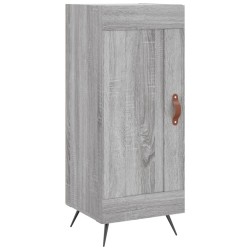 vidaXL Sideboard Grau Sonoma 34,5x34x90 cm Holzwerkstoff