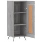 vidaXL Sideboard Grau Sonoma 34,5x34x90 cm Holzwerkstoff vidaXL Sideboard Grau Sonoma 34,5x34x90 cm Holzwerkstoff