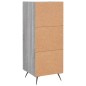 vidaXL Sideboard Grau Sonoma 34,5x34x90 cm Holzwerkstoff vidaXL Sideboard Grau Sonoma 34,5x34x90 cm Holzwerkstoff