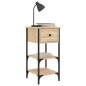 vidaXL Nachttische 2 Stk. Sonoma-Eiche 34x36x70 cm Holzwerkstoff vidaXL Nachttische 2 Stk. Sonoma-Eiche 34x36x70 cm Holzwerkstoff