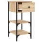 vidaXL Nachttische 2 Stk. Sonoma-Eiche 34x36x70 cm Holzwerkstoff vidaXL Nachttische 2 Stk. Sonoma-Eiche 34x36x70 cm Holzwerkstoff