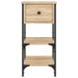 vidaXL Nachttische 2 Stk. Sonoma-Eiche 34x36x70 cm Holzwerkstoff vidaXL Nachttische 2 Stk. Sonoma-Eiche 34x36x70 cm Holzwerkstoff