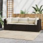 vidaXL 3-tlg. Garten-Lounge-Set mit Kissen Braun Poly Rattan vidaXL 3-tlg. Garten-Lounge-Set mit Kissen Braun Poly Rattan
