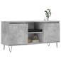 vidaXL TV-Schrank Betongrau 104x35x50 cm Holzwerkstoff vidaXL TV-Schrank Betongrau 104x35x50 cm Holzwerkstoff