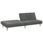 vidaXL Schlafsofa Dunkelgrau Stoff vidaXL Schlafsofa Dunkelgrau Stoff