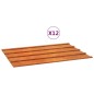vidaXL Dachplatten 12 Stk. Rostig 60x44 cm Cortenstahl vidaXL Dachplatten 12 Stk. Rostig 60x44 cm Cortenstahl