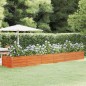 vidaXL Hochbeet Rostig 480x80x45 cm Cortenstahl vidaXL Hochbeet Rostig 480x80x45 cm Cortenstahl