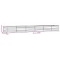 vidaXL Hochbeet Rostig 480x80x45 cm Cortenstahl vidaXL Hochbeet Rostig 480x80x45 cm Cortenstahl