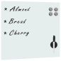 vidaXL Magnettafel Wandmontage Glas 50x50 cm vidaXL Magnettafel Wandmontage Glas 50x50 cm