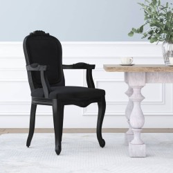 vidaXL Esszimmerstuhl Schwarz 62x59,5x100,5 cm Samt