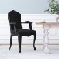 vidaXL Esszimmerstuhl Schwarz 62x59,5x100,5 cm Samt vidaXL Esszimmerstuhl Schwarz 62x59,5x100,5 cm Samt