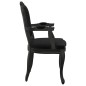 vidaXL Esszimmerstuhl Schwarz 62x59,5x100,5 cm Samt vidaXL Esszimmerstuhl Schwarz 62x59,5x100,5 cm Samt
