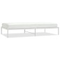 vidaXL Bettgestell Metall Weiß 107x203 cm vidaXL Bettgestell Metall Weiß 107x203 cm