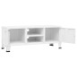 vidaXL TV-Schrank Industrie-Stil Weiß 105x35x42 cm Metall vidaXL TV-Schrank Industrie-Stil Weiß 105x35x42 cm Metall