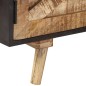 vidaXL TV-Schrank 140x30x46 cm Rohes Mangoholz und Massivholz Akazie vidaXL TV-Schrank 140x30x46 cm Rohes Mangoholz und Massivholz Akazie