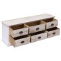 vidaXL TV-Schrank Weiß & Hellbraun 108x30x40 cm Massivholz Paulownia vidaXL TV-Schrank Weiß & Hellbraun 108x30x40 cm Massivholz Paulownia