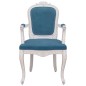 vidaXL Esszimmerstühle 2 Stk. Blau 62x59,5x100,5 cm Samt vidaXL Esszimmerstühle 2 Stk. Blau 62x59,5x100,5 cm Samt