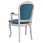 vidaXL Esszimmerstühle 2 Stk. Blau 62x59,5x100,5 cm Samt vidaXL Esszimmerstühle 2 Stk. Blau 62x59,5x100,5 cm Samt