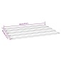 vidaXL Dachplatten 36 Stk. Rostig 60x44 cm Cortenstahl