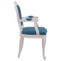 vidaXL Esszimmerstuhl Blau 62x59,5x100,5 cm Samt vidaXL Esszimmerstuhl Blau 62x59,5x100,5 cm Samt