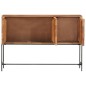 vidaXL Sideboard 110x28x76 cm Massivholz Akazie vidaXL Sideboard 110x28x76 cm Massivholz Akazie