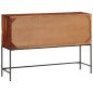 vidaXL Sideboard 110x28x76 cm Massivholz Akazie vidaXL Sideboard 110x28x76 cm Massivholz Akazie