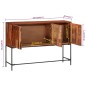 vidaXL Sideboard 110x28x76 cm Massivholz Akazie vidaXL Sideboard 110x28x76 cm Massivholz Akazie
