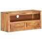 vidaXL TV-Schrank 88x30x40 cm Massivholz Akazie vidaXL TV-Schrank 88x30x40 cm Massivholz Akazie