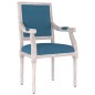 vidaXL Sessel Blau 54x59x99 cm Samt vidaXL Sessel Blau 54x59x99 cm Samt