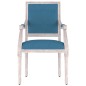 vidaXL Sessel Blau 54x59x99 cm Samt vidaXL Sessel Blau 54x59x99 cm Samt
