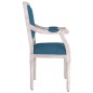 vidaXL Sessel Blau 54x59x99 cm Samt vidaXL Sessel Blau 54x59x99 cm Samt