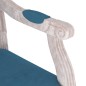 vidaXL Sessel Blau 54x59x99 cm Samt vidaXL Sessel Blau 54x59x99 cm Samt