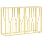 vidaXL Konsolentisch 110x30x70 cm Edelstahl und Glas vidaXL Konsolentisch 110x30x70 cm Edelstahl und Glas
