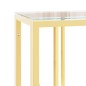 vidaXL Konsolentisch 110x30x70 cm Edelstahl und Glas vidaXL Konsolentisch 110x30x70 cm Edelstahl und Glas