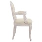 vidaXL Esszimmerstühle 2 Stk. Beige 62x59,5x100,5 cm Leinen vidaXL Esszimmerstühle 2 Stk. Beige 62x59,5x100,5 cm Leinen