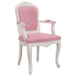 vidaXL Esszimmerstühle 2 Stk. Rosa 62x59,5x100,5 cm Samt vidaXL Esszimmerstühle 2 Stk. Rosa 62x59,5x100,5 cm Samt