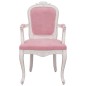 vidaXL Esszimmerstühle 2 Stk. Rosa 62x59,5x100,5 cm Samt vidaXL Esszimmerstühle 2 Stk. Rosa 62x59,5x100,5 cm Samt