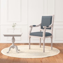 vidaXL Sessel Dunkelgrau 54x59x99 cm Samt