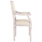vidaXL Sessel Beige 54x59x99 cm Leinen vidaXL Sessel Beige 54x59x99 cm Leinen