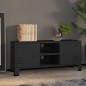 vidaXL TV-Schrank Industrie-Stil Schwarz 105x35x42 cm Metall vidaXL TV-Schrank Industrie-Stil Schwarz 105x35x42 cm Metall