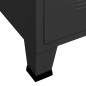 vidaXL TV-Schrank Industrie-Stil Schwarz 105x35x42 cm Metall vidaXL TV-Schrank Industrie-Stil Schwarz 105x35x42 cm Metall