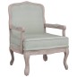 vidaXL Sessel Hellgrau 64x64x90 cm Samt vidaXL Sessel Hellgrau 64x64x90 cm Samt