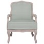 vidaXL Sessel Hellgrau 64x64x90 cm Samt vidaXL Sessel Hellgrau 64x64x90 cm Samt