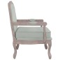 vidaXL Sessel Hellgrau 64x64x90 cm Samt vidaXL Sessel Hellgrau 64x64x90 cm Samt