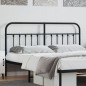 vidaXL Kopfteil Metall Schwarz 160 cm vidaXL Kopfteil Metall Schwarz 160 cm